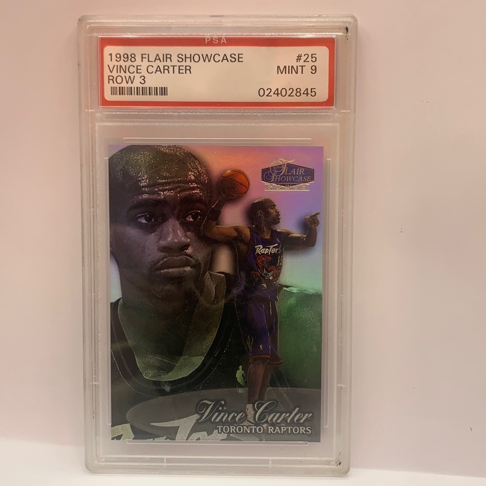 1998-99 Flair Showcase Row 3 Vince Carter Raptors (MISC11)